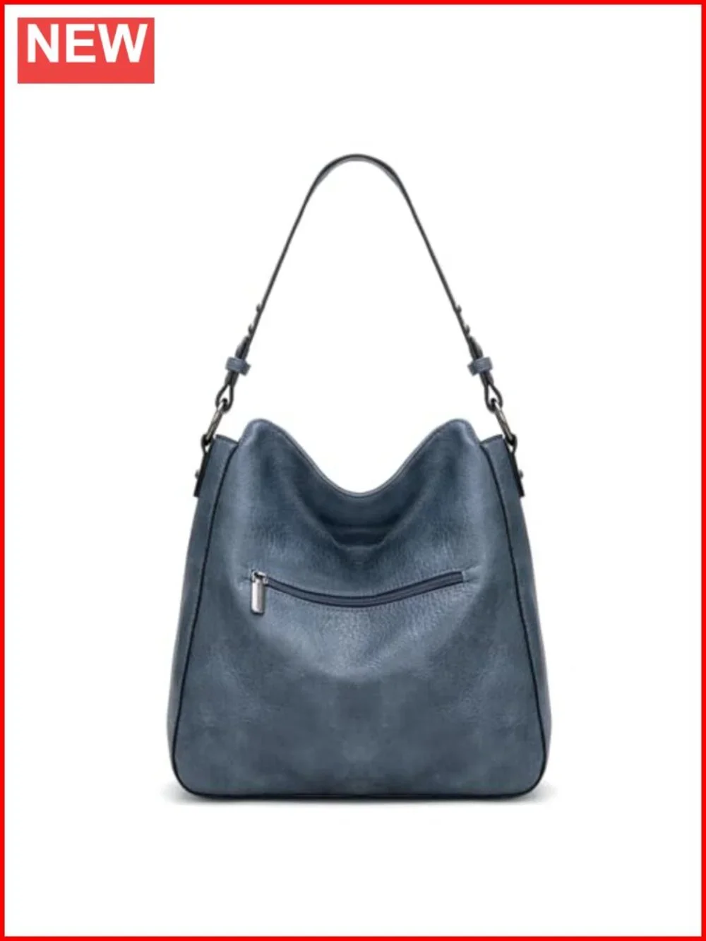 Faux Leather Hobo Bag Top Handle Satchel Shoulder Crossbody Purse